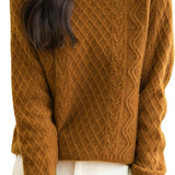 Suéter de lana 100% merino de chanyarn femenino 2025 otoño invierno informal