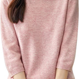 Chanyarn Women's 100% Merino Wool Short Sleeve Sweater Spring Summer Crewneck Lightweight Ribbed Knitted Pullover Tops
