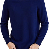 Chanyarn Men's 100% Merino Wool Sweater 2025 Fall Winter Casual Crewneck Warm Soft Long Sleeve Knitted Sweater