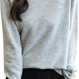 Chanyarn Women's100％メリノウールシームレスセータータートルネックファーストライン長いスリーブニットプルオーバートップを着用する準備ができています