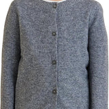Girls 100% Merino Wool Cardigan 2025 Fall Winter Kids Crew Neck Warm Soft Long Sleeve Knit Cardigan Sweater