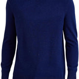 Men's 100% Merino Wool Sweater 2025 Fall Winter Casual Mock Neck Warm Soft Long Sleeve Knitted Sweater