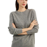 Mongolian Cashmere Crewneck Sweater