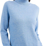 Women's 100% Pure Cashmere Sweater Turtleneck Long Sleeve Warm Soft 2025 Fall Winter Knit Pullover