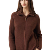 30% Cashmere 70% Merino Wool Turtle Neck Cardigan