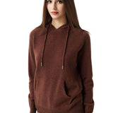 30% Cashmere 70% Merino Wool Hooded Knit Sweater