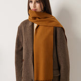 100% Merino Wool Scarf Solid Warm Ultra-Soft
