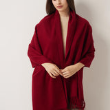 Women's Scarf 100% Merino Wool Knit Wrap Shawl