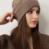 100% Cashmere Unisex Winter Knit Beanie