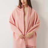 Women's Scarf 100% Merino Wool Knit Wrap Shawl