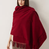 Women's Scarf 100% Merino Wool Knit Wrap Shawl