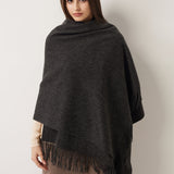 Women's Scarf 100% Merino Wool Knit Wrap Shawl