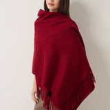 Women's Scarf 100% Merino Wool Knit Wrap Shawl