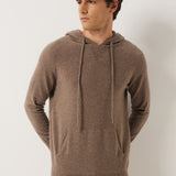 100% Cashmere Hoodies Knit Sweater Pullover