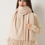 Women's Scarf 100% Merino Wool Knit Wrap Shawl