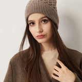 100% Cashmere Unisex Skull Cap Knit Beanie