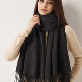 Women's Scarf 100% Merino Wool Knit Wrap Shawl