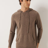 100% Cashmere Hoodies Knit Sweater Pullover