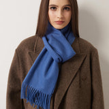 100% Pure Cashmere Scarf Fall Winter Plaid Soft