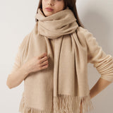 Women's Scarf 100% Merino Wool Knit Wrap Shawl