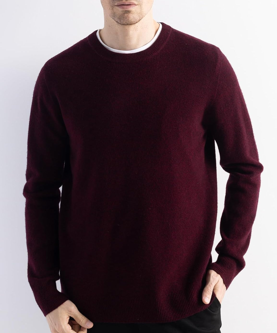Australian Merino Wool Crewneck Sweater