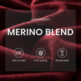 Women's Merino Wool Blend Oversized Sweater 2025 Fall Winter Fashion Mock Neck Batwing Sleeve Knit Pullover Sweater