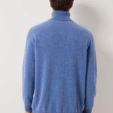 100% Cashmere Turtleneck Seamless Knit Sweater