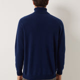 100% Cashmere Turtleneck Seamless Knit Sweater