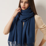Women's Scarf 100% Merino Wool Knit Wrap Shawl