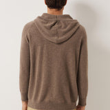 100% Cashmere Hoodies Knit Sweater Pullover