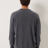 100% Cashmere Crew Neck Seamless Knit Sweater