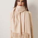 Women's Scarf 100% Merino Wool Knit Wrap Shawl
