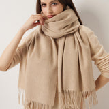 Women's Scarf 100% Merino Wool Knit Wrap Shawl