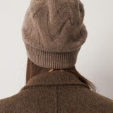 100% Cashmere Unisex Winter Knit Beanie