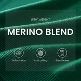 Women's Merino Wool Sweater 2025 Fall Winter Crew Neck Short Sleeve First-Line Ready to Wear Seamless Knit Sweater