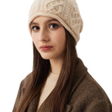 100% Cashmere Unisex Winter Skull Cap