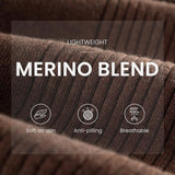 Women's Merino Wool Oversized Sweater 2025 Fall Winter Turtleneck Ribbed Batwing Sleeve Asymmetrical Knit Pullover
