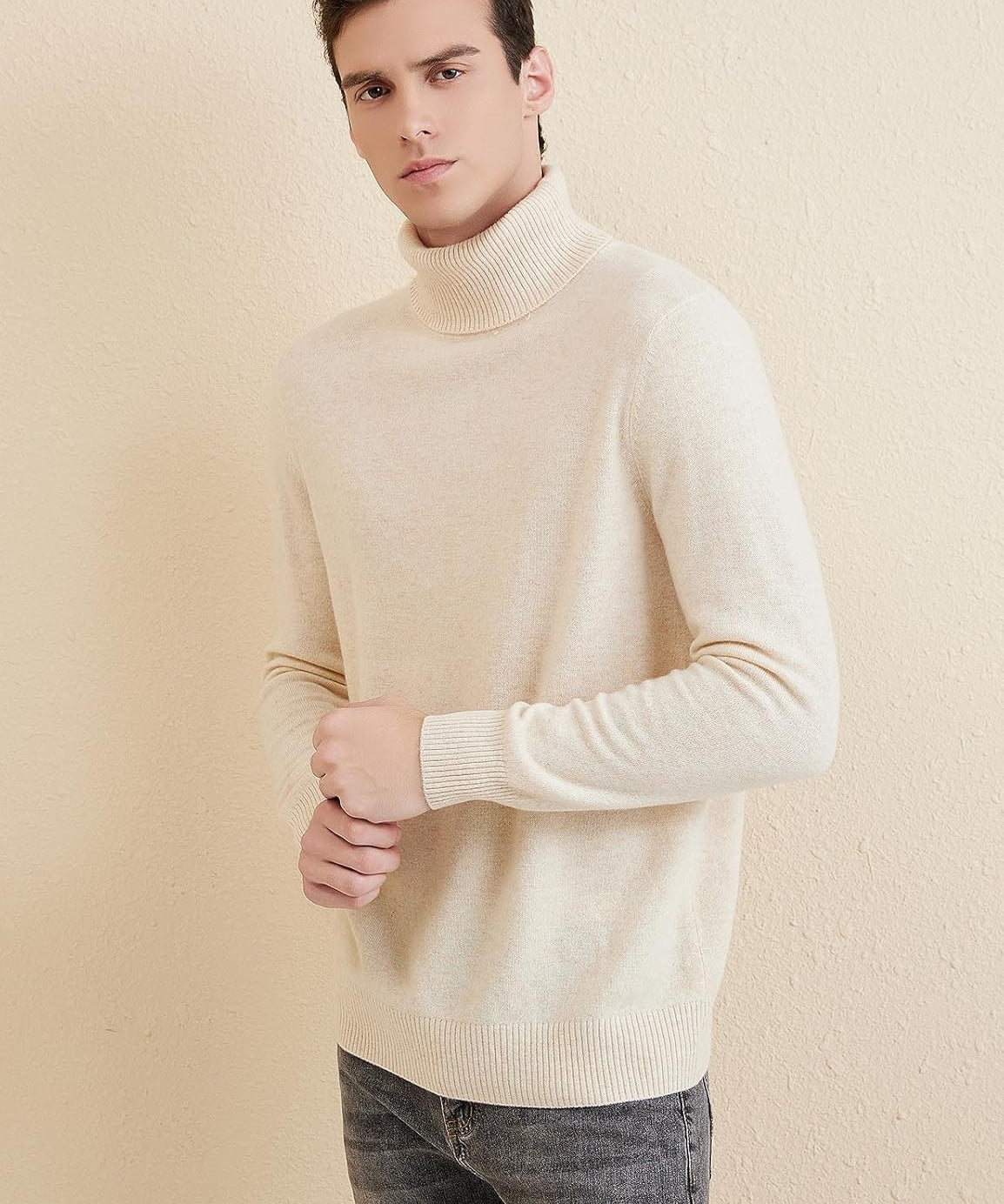 Australian Merino Wool Turtleneck Sweater