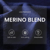 Frauen Merino Wollpullover 2025 Herbst Winter gegen Nacken Kurzarm Erstlinienanschluss bereit zum Tragen nahtloser Strickpullover