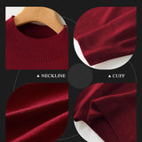 Women's Merino Wool Sweater 2025 Fall Winter Mock Neck Long Sleeve First-Line Ready to Wear Seamless Knit Sweater