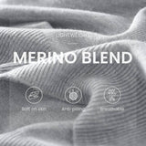 Women's Merino Wool Sweater 2025 Fall Winter Crew Neck Short Sleeve First-Line Ready to Wear Seamless Knit Sweater