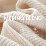 Women's Merino Wool Oversized Sweater 2025 Fall Winter Turtleneck Batwing Sleeve Loose Fit Knit Pullover Sweater