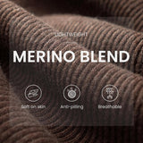 Women's Merino Wool Oversized Sweater 2025 Fall Winter Turtleneck Batwing Sleeve Loose Fit Knit Pullover Sweater