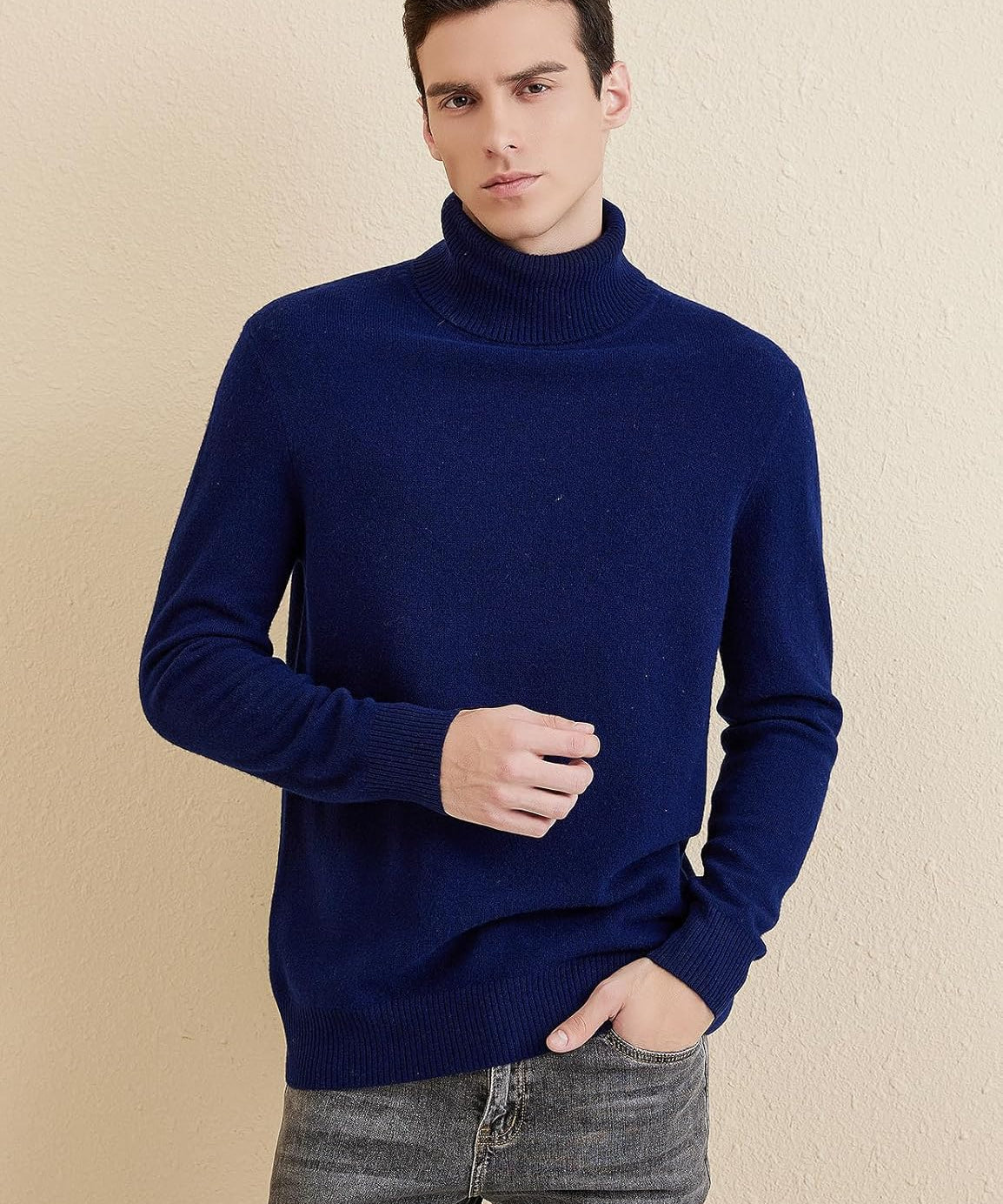 Australian Merino Wool Turtleneck Sweater