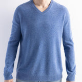 Jersey australiano de lana merino con cuello en V