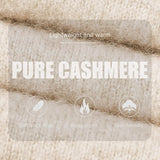 몽골리안 캐시미어 카디건 크루넥 스웨터