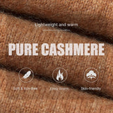 Mongolisk kashmirtröja med v-ringad