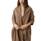 Women's Scarf 100% Merino Wool Knit Wrap Shawl