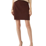 30% Cashmere,70% Merino Wool Bodycon Pencil Skirt