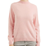 Chanyarn Women's 100% Merino Wool Luxury Soft Fall Winter Warm Long Sleeve Mock Neck Brushed Fuzzy Pullover Sweater